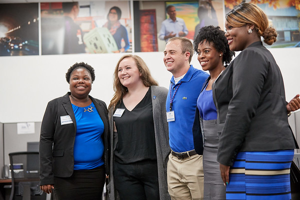 UMRF Ventures employees posing for a company picture